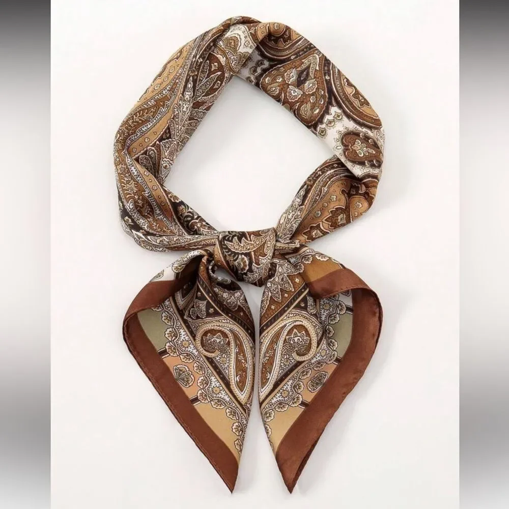 Paisley Print Scarf P102